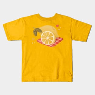 Lemonade Ilustration Kids T-Shirt